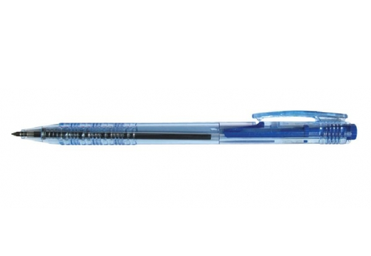 M&G Disposable Retractable Ball Pen Blue 0.7Mm