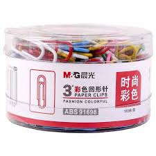 M&G Colorful Paper clips 3# 100pcs