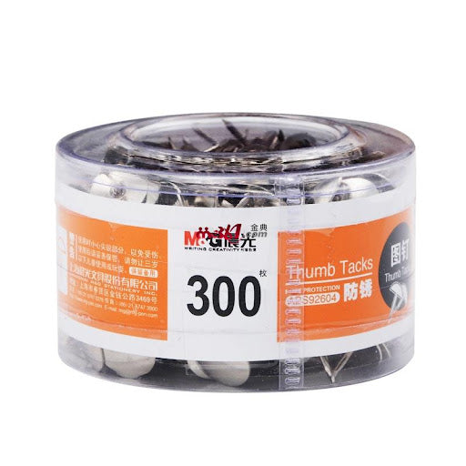 M&G Silver Thumb tacks 300pcs