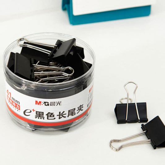 M&G 41mm Binder Clip Black 24pcs