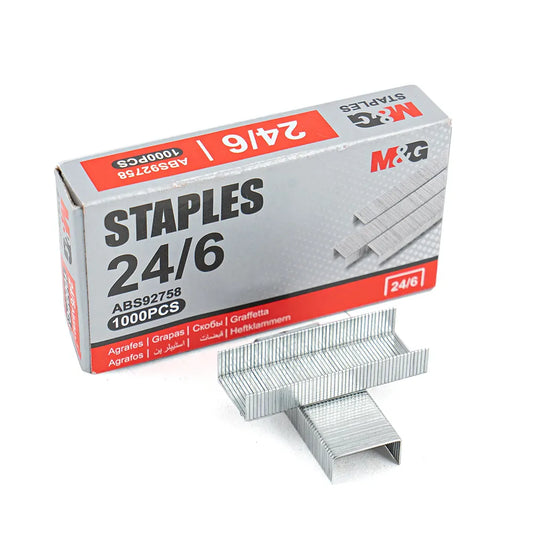 M&G 24/6 Staples 1000Pcs