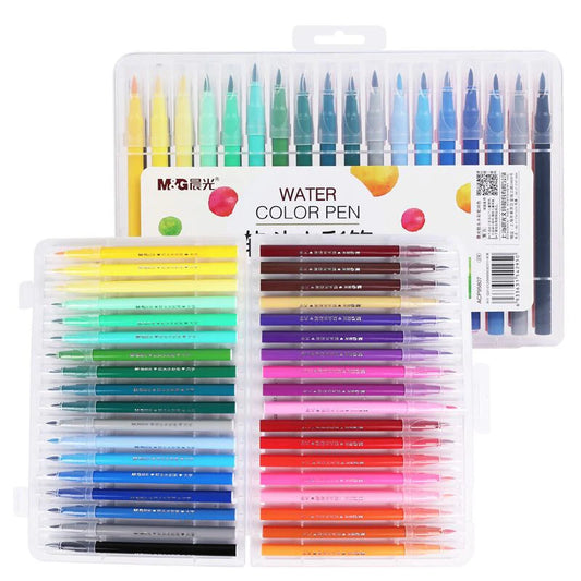 M&G Soft Brush Water Color Pen Washable 36 colors CN