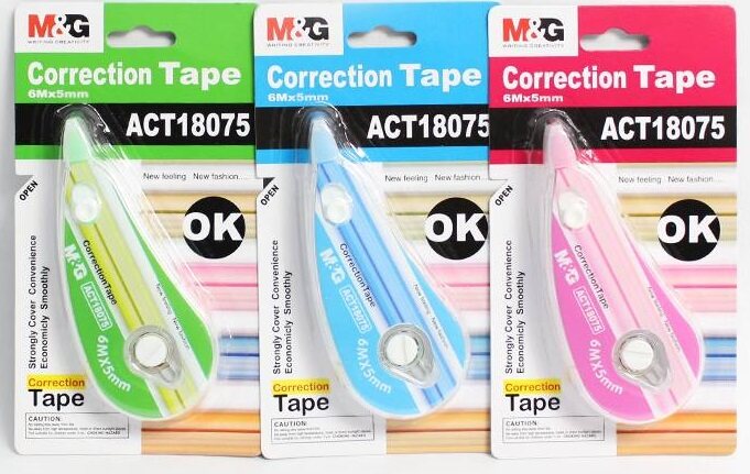 M&G 18075 Correction Tape 6M