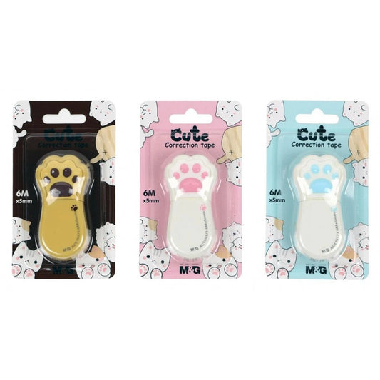 M&G CATS PAW Correction Tape 6M