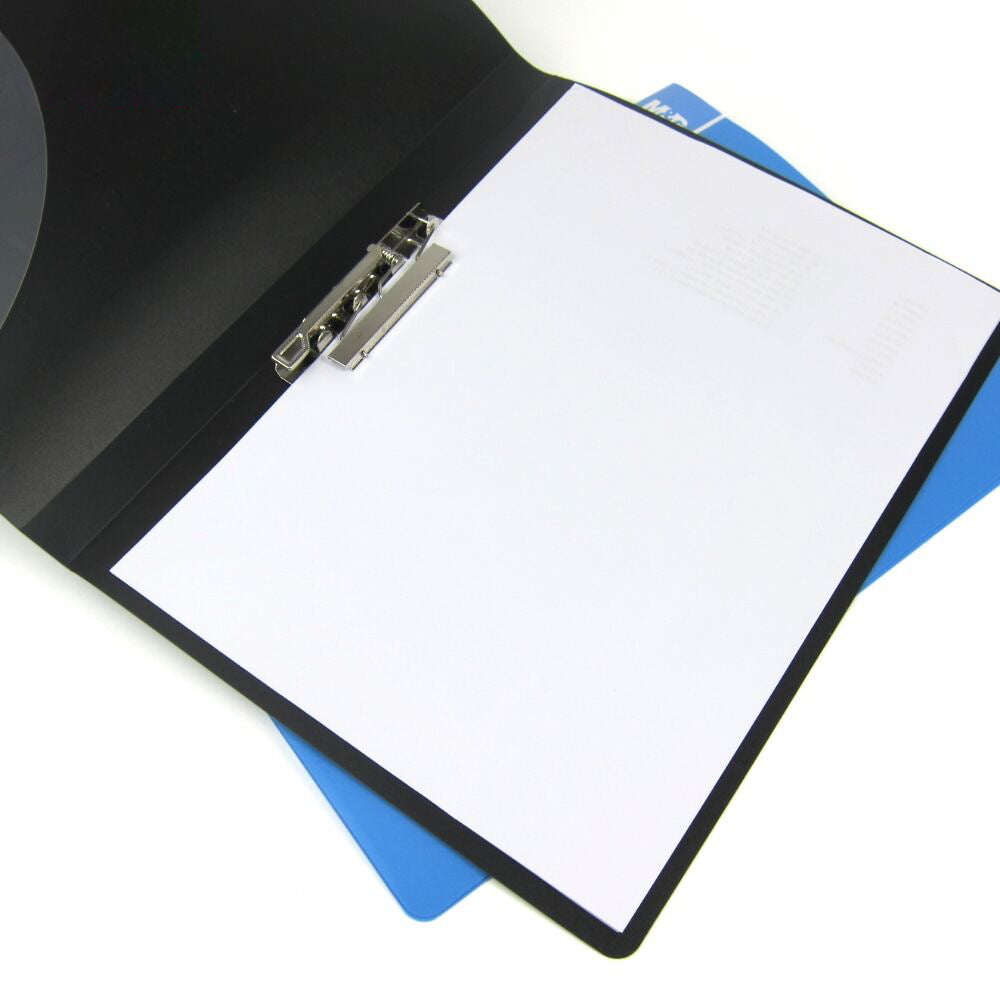 M&G A4 Economic Single Clip File Folder Blue