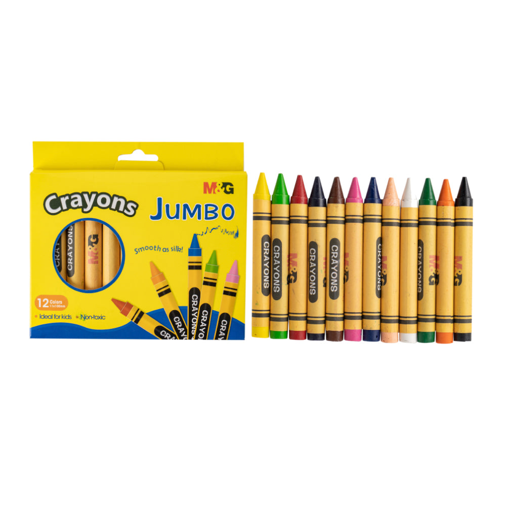 M&G Large Round Crayon 12C