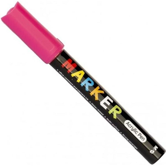 M&G Acrylic Marker Rose Red