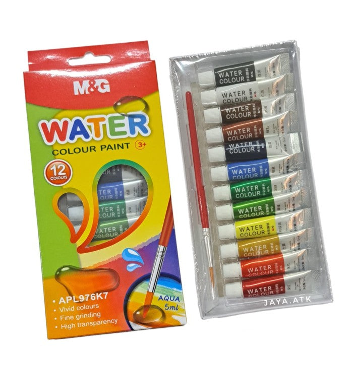 M&G Water Colour Paint 12C-5Ml