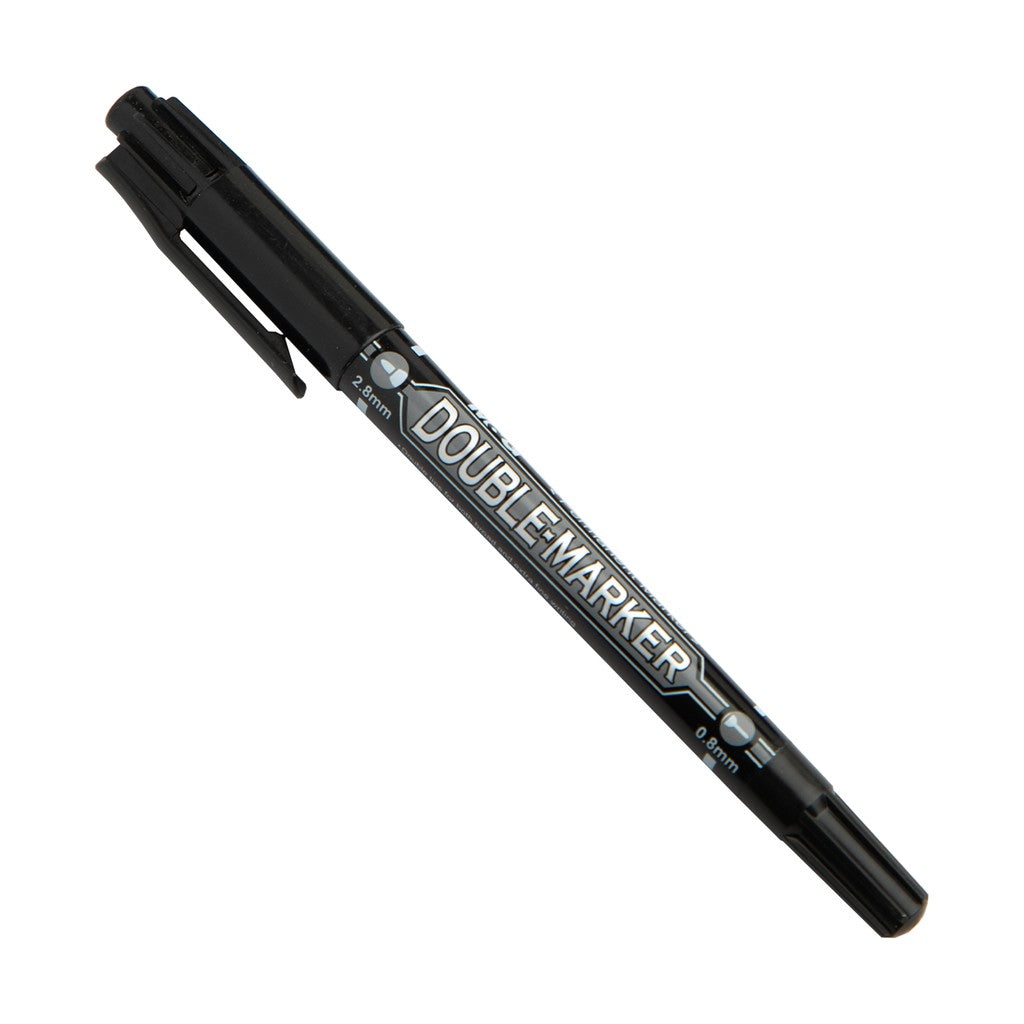 M&G Permanent Marker Double Tips Black