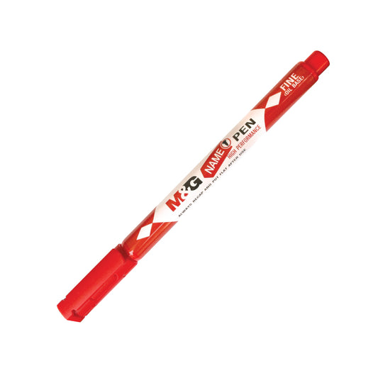 M&G NAME PEN Permanent Marker Red