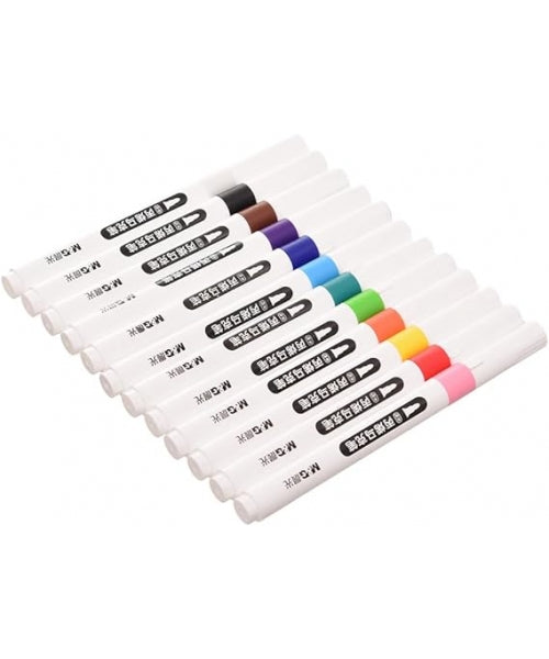 M&G Acrylic Marker Neon 12 Color