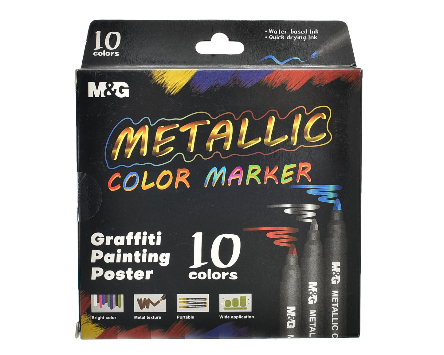 M&G Metallic Color Marker 10C Set