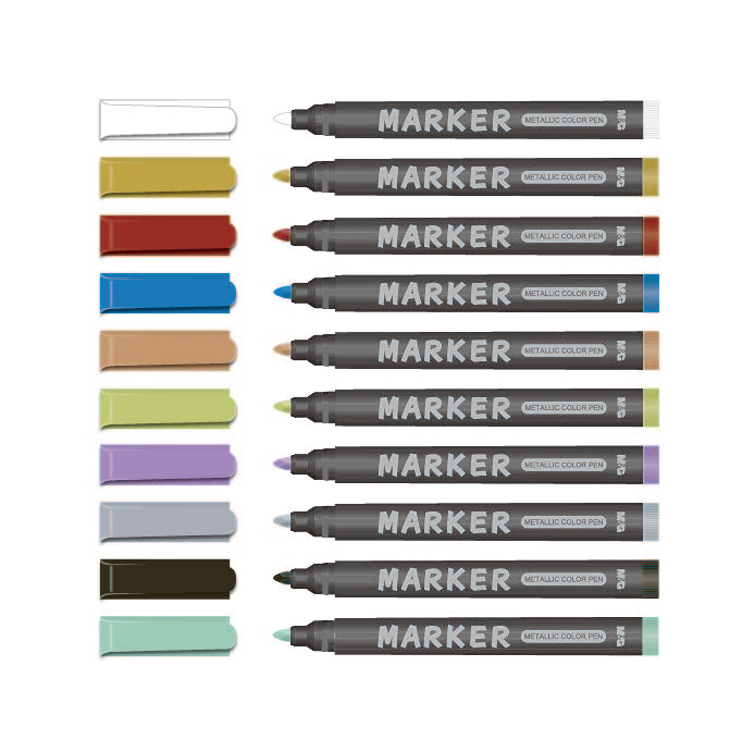 M&G Metallic Color Marker 10C Set