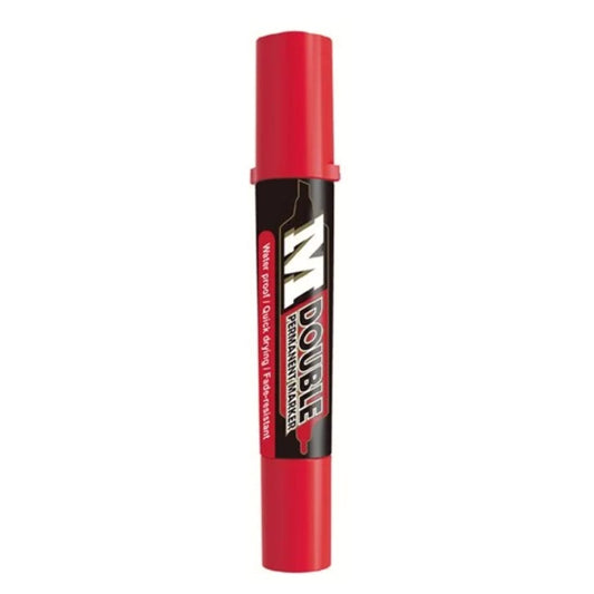 M&G M-Double sided permanant marker Red