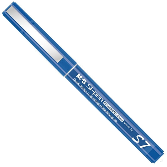 M&G S7 Roller Pen Blue 0.7Mm (12pcs)