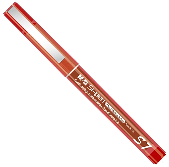 M&G S7 Roller Pen Red 0.7Mm (12pcs)