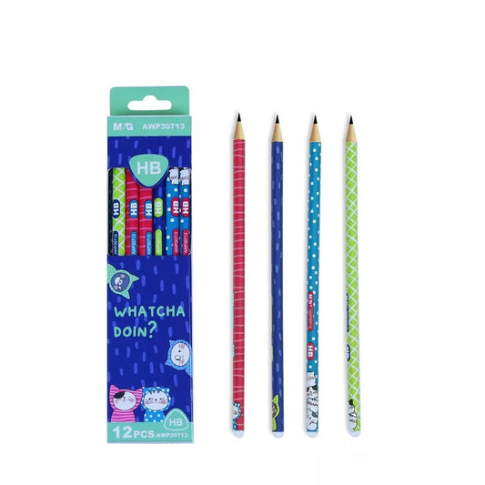 M&G SMC Pencil Triangle Hb (12pcs)