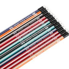 M&G Pencil With Eraser Triangle HB (12pcs)