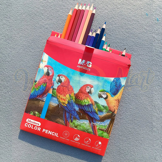 M&G color pencil 24 colors 343C6