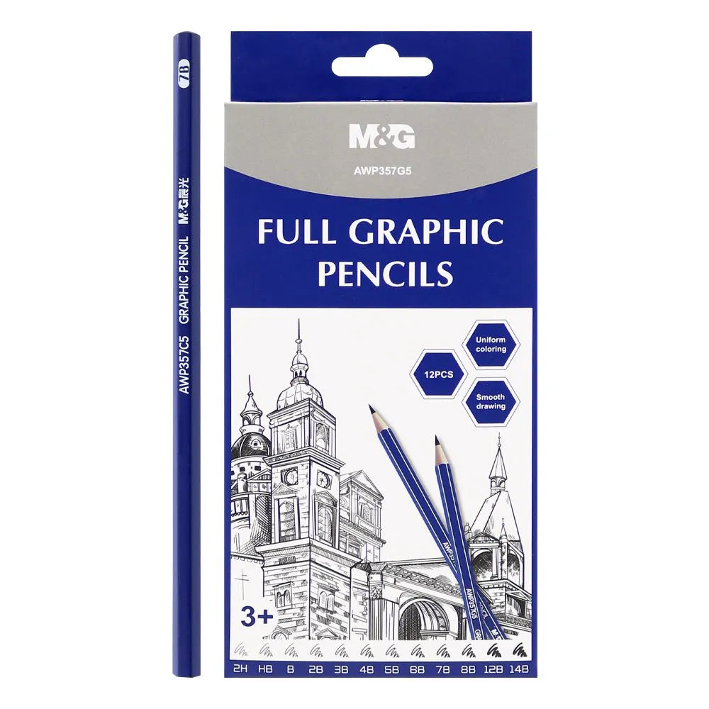 M&G 12 Full Graphic Pencil