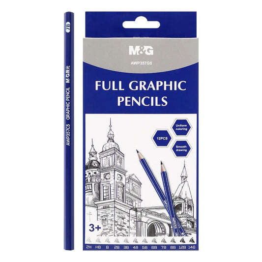 M&G 12 Full Graphic Pencil