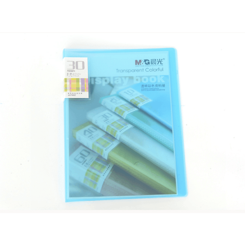 M&G A4 translucent Display Book 30pockets