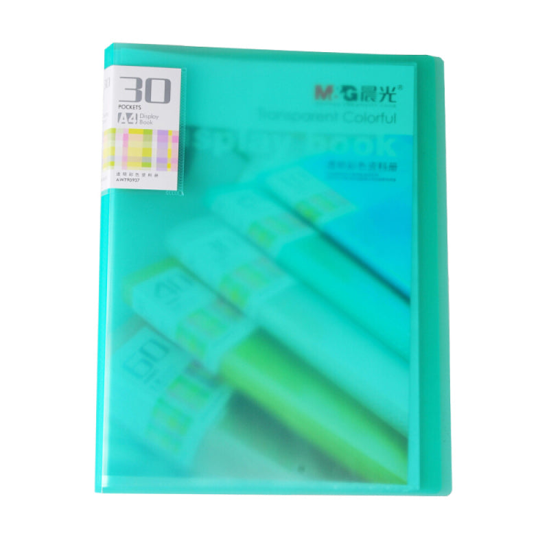 M&G A4 translucent Display Book 30pockets