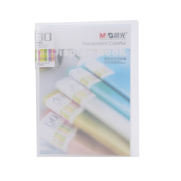 M&G A4 translucent Display Book 30pockets