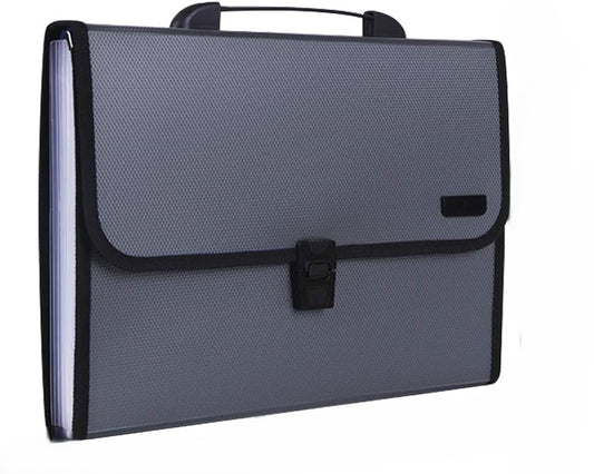 M&G A4 expanding File Folder 12 pockets Grey