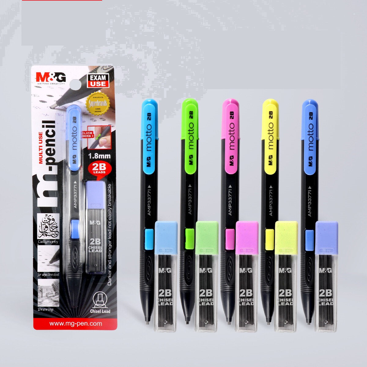 M&G Mechanical Pencil 2B 2.0Mm