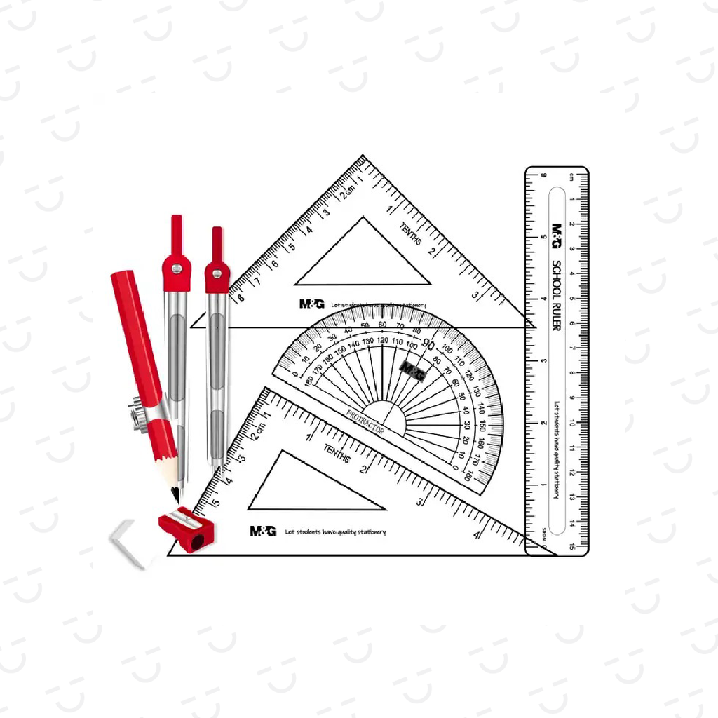 M&G SUERHERO Math Set 9Pcs