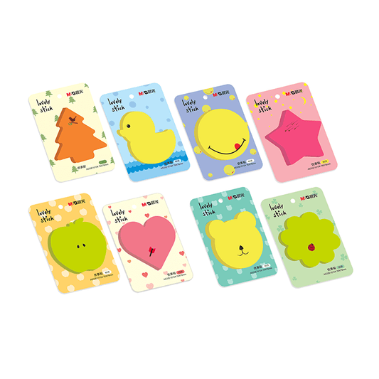 M&G Lovely Shapes Sticky Notes 60 sheets 76x76mm