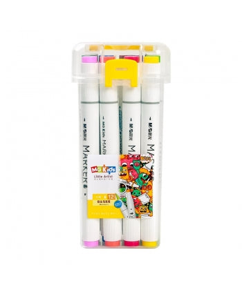 M&G Soft Brush Double-Tip  Marker 12C